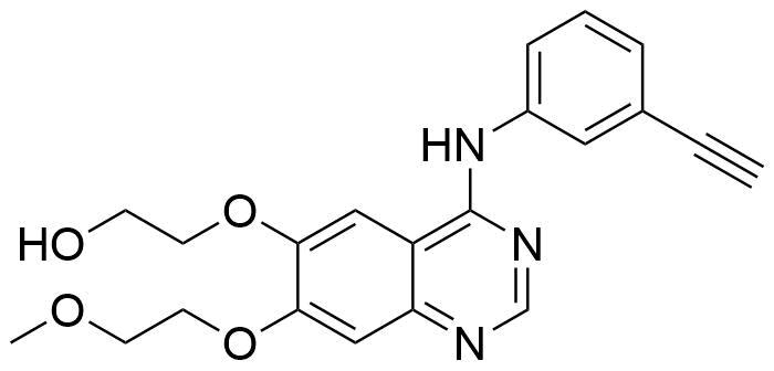 Erlotinib Hydrochloride Impurity H Structure