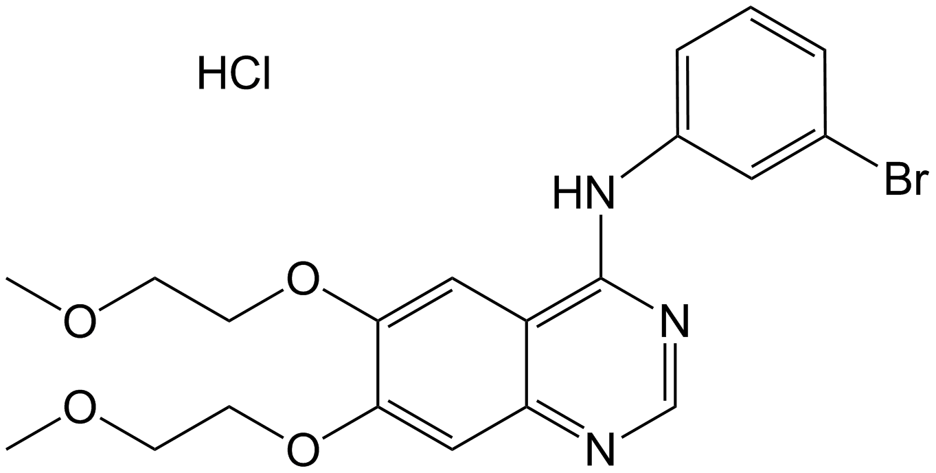 Erlotinib Hydrochloride Impurity M Structure