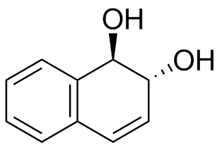 Trans-1,2-Dihydro-1,2-Naphthalenediol Structure
