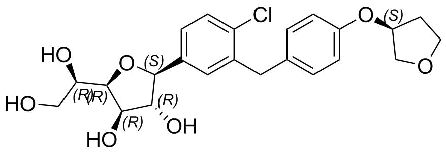 Empagliflozin Impurity B Structure