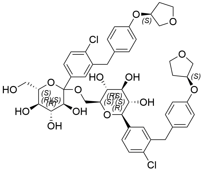 Empagliflozin Impurity 250 Structure