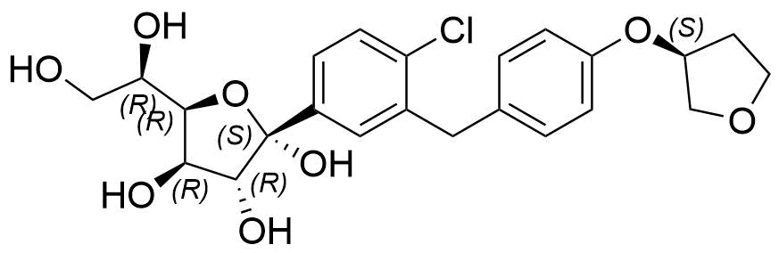 Empagliflozin Impurity 252 Structure