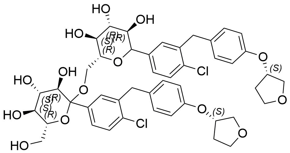 Empagliflozin Dimer Impurity 347 Structure