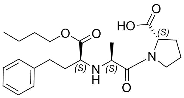 Enalapril Maleate EP Impurity F Structure