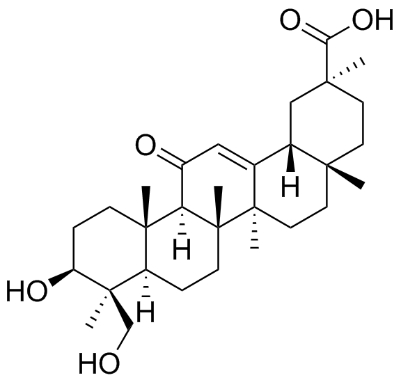 Enoxolone EP Impurity B Structure