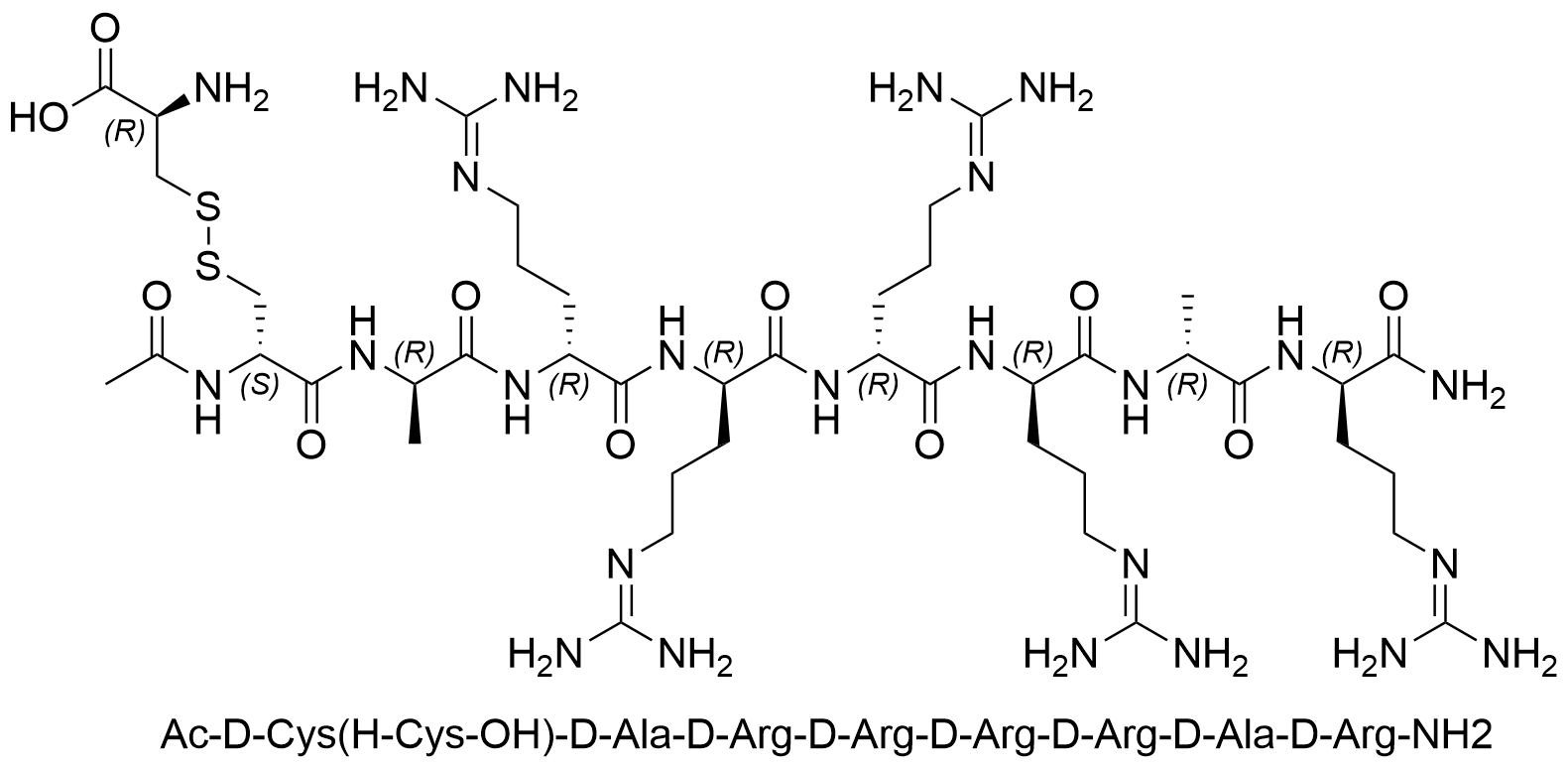 Etelcalcetide Impurity 21 Structure