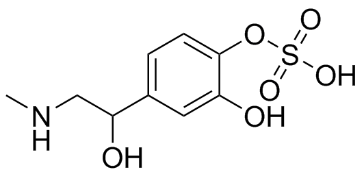Epinephrine Sulfate Structure