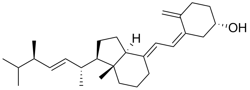 Ergocalciferol Structure
