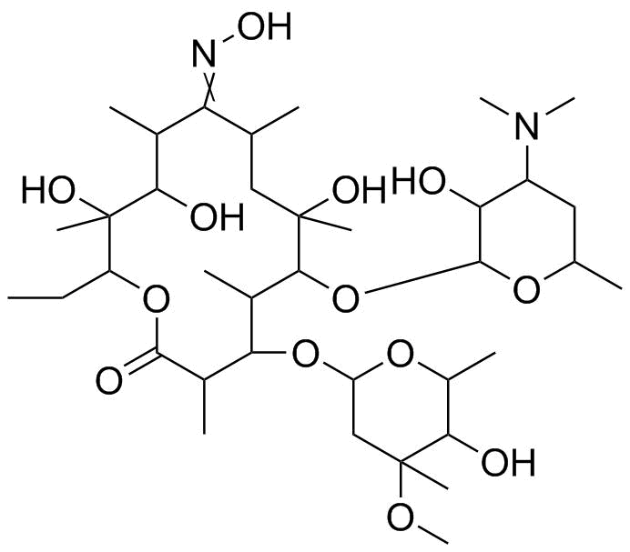 Erythromycin Impurity 58 Structure