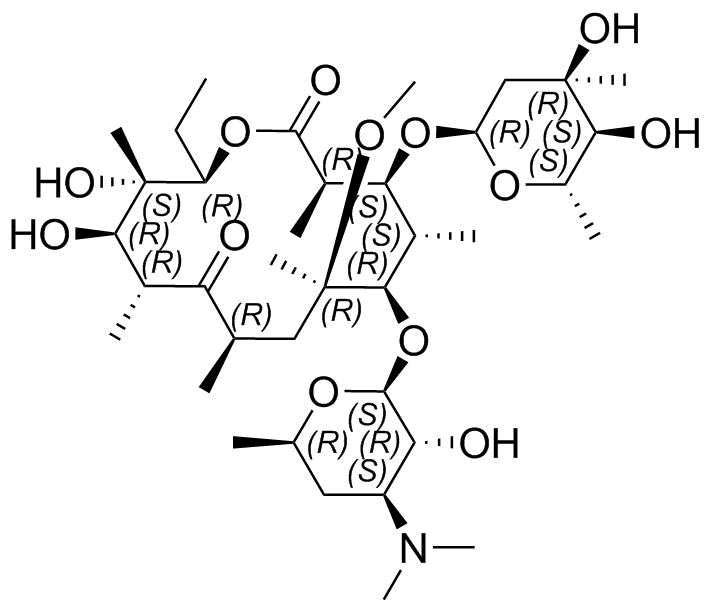Erythromycin Impurity 67 Structure