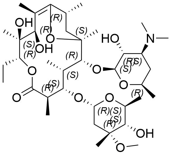 Erythromycin Impurity 72 Structure