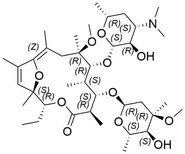 Erythromycin Impurity 91 Structure
