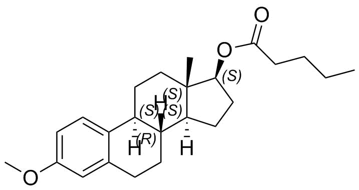 Estradiol Valerate EP Impurity J Structure
