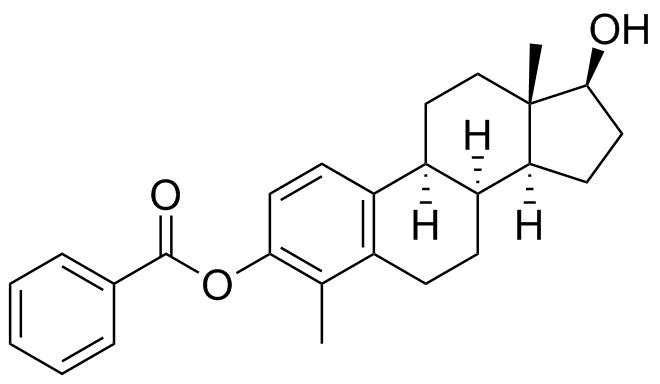 Estradiol Benzoate EP Impurity B Structure