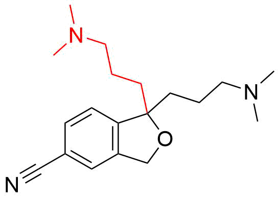 Escitalopram Impurity 62 Structure