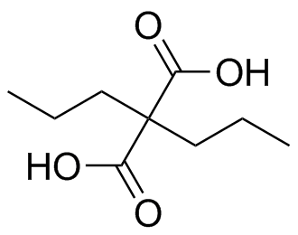 2,2-Dipropylmalonic Acid Structure