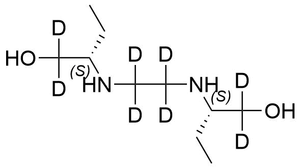 Ethambutol-D8 Structure