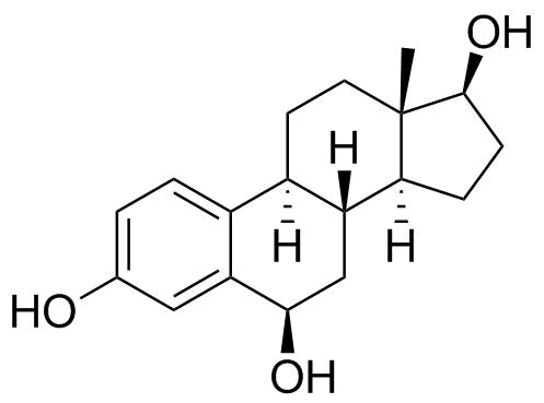 6-Beta-Hydroxy Estradiol Structure