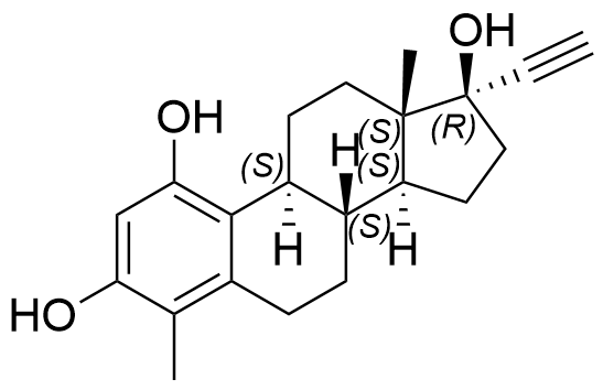 Ethinylestradiol Impurity 5 Structure