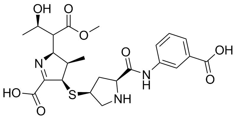 Ertapenem Impurity 17 Structure