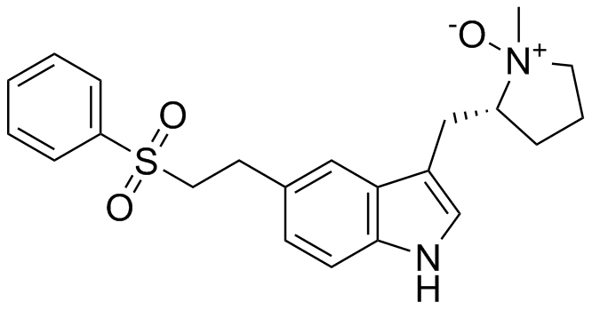 Eletriptan N-Oxide Structure
