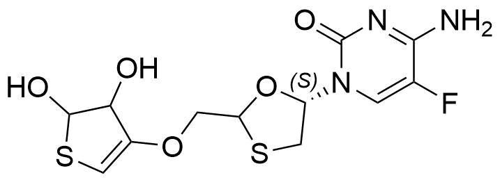 Emtricitabine Impurity 26 Structure