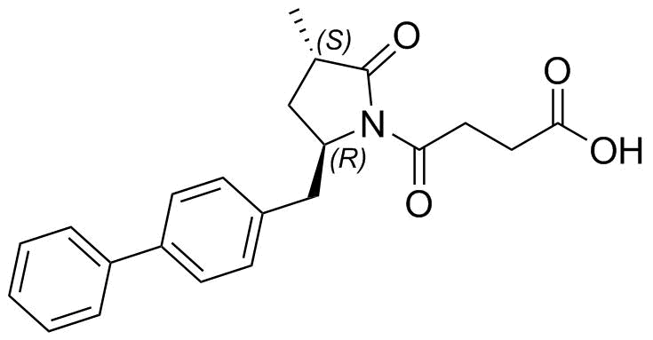 Sacubitril Impurity 46 Structure