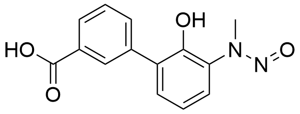 Eltrombopag Nitroso Impurity 115 Structure