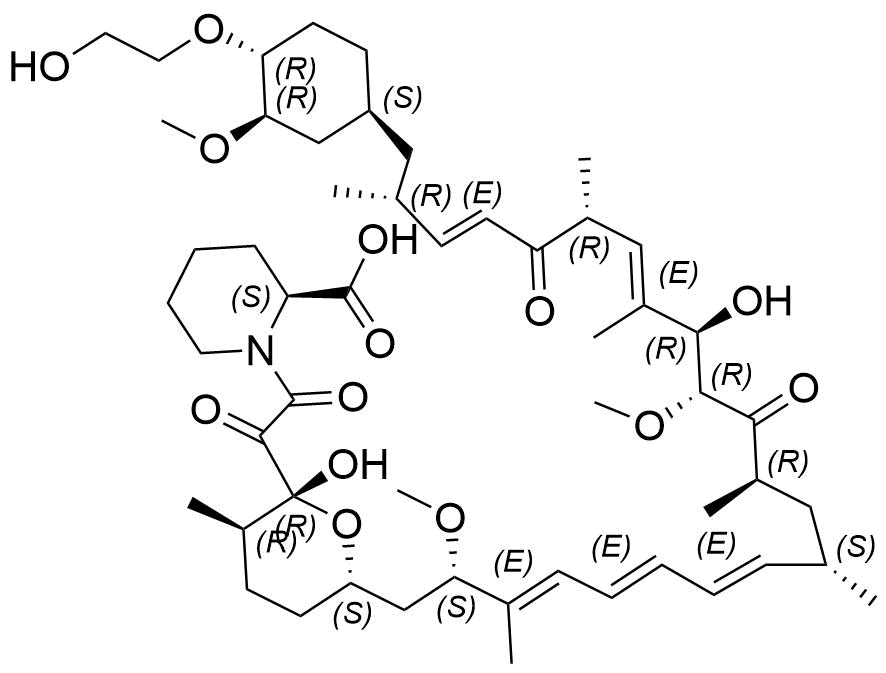 Everolimus EP Impurity B (804-95) Structure