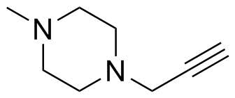 1-Methyl-4-(Prop-2-Yn-1-Yl)Piperazine Structure