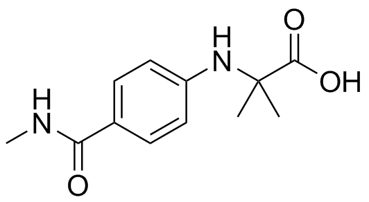 Enzalutamide Impurity G Structure