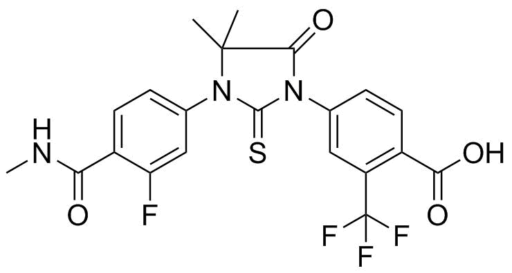 Enzalutamide Impurity 35 Structure