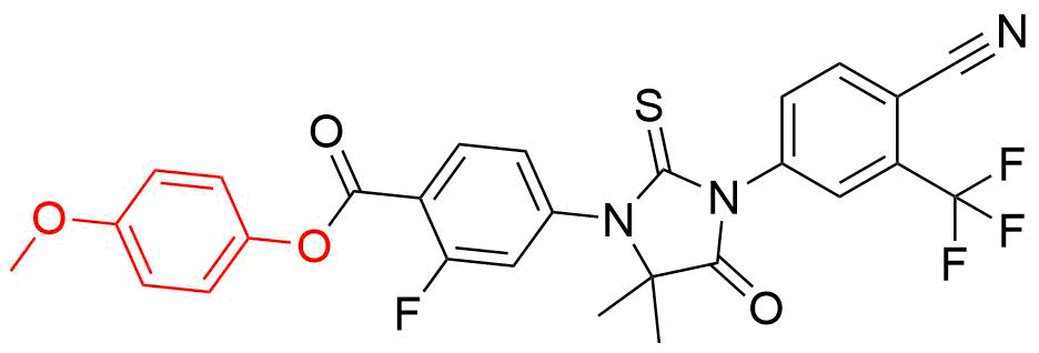 Enzalutamide Impurity 69 Structure