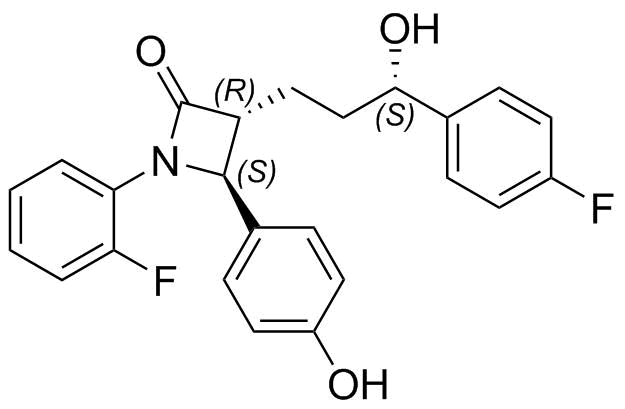 Ezetimibe Impurity 50 Structure