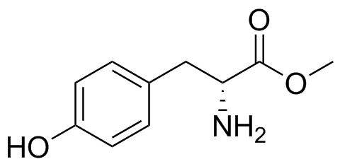 Methyl D-Tyrosinate Structure