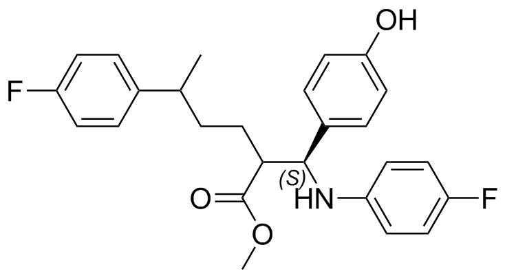 Ezetimibe Impurity 116 Structure