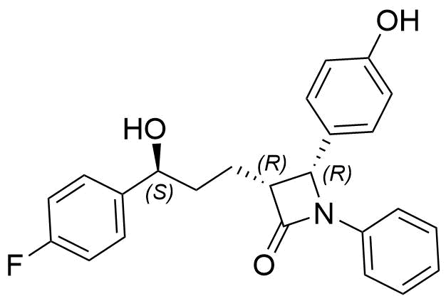 Ezetimibe Impurity 156 Structure