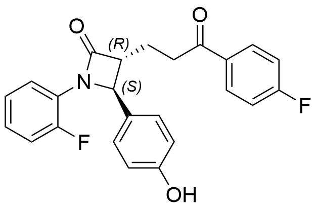 Ezetimibe Impurity 162 Structure