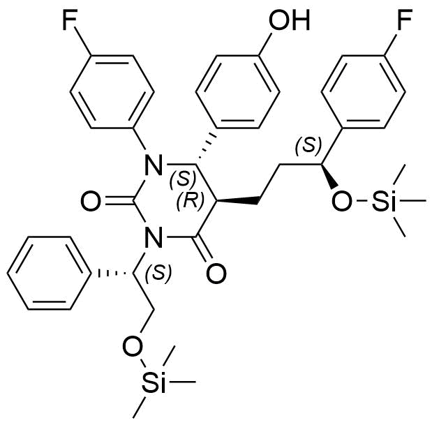 Ezetimibe Impurity 195 Structure