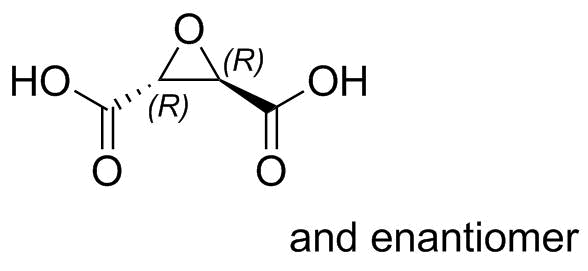 Trans-Epoxysuccinic Acid Structure