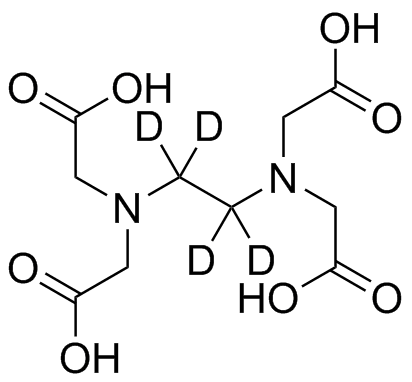 Ethylenediaminetetraacetic Acid-D4 Structure