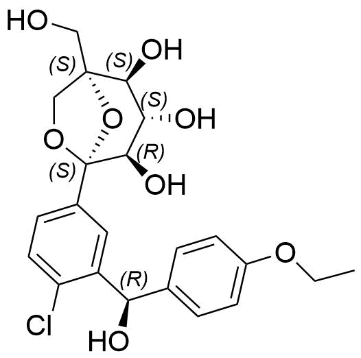 Ertugliflozin Impurity 14 Structure