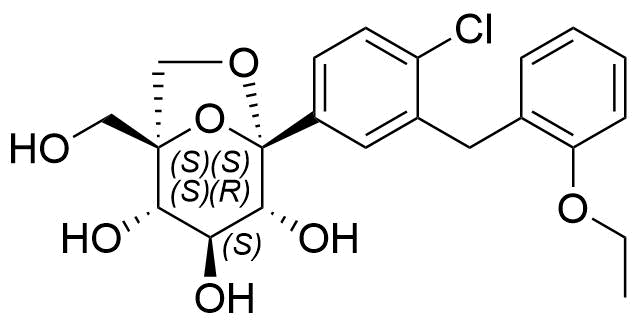 Ertugliflozin Impurity 40 Structure