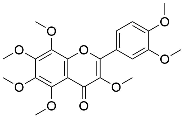 3,5,6,7,8,3\',4\'-Heptamethoxyflavone Structure