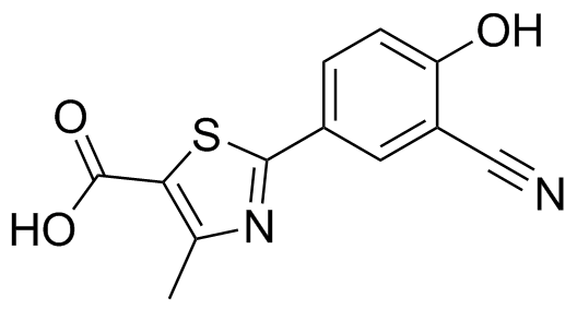 Febuxostat Impurity R Structure