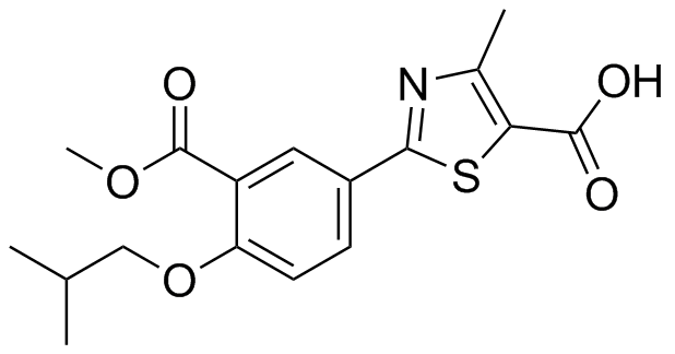 Febuxostat Impurity 48 Structure