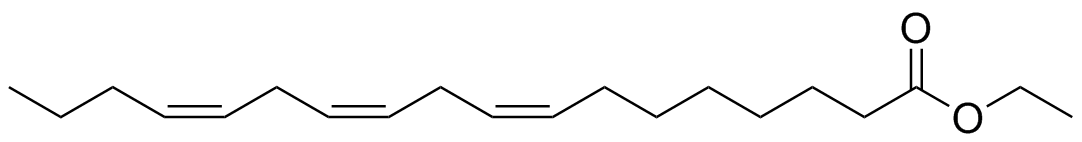 (8Z,11Z,14Z)-Ethyl Octadeca-8,11,14-Trienoate Structure