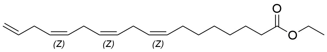 (8Z,11Z,14Z)-Ethyl Octadeca-8,11,14,17-Tetraenoate Structure