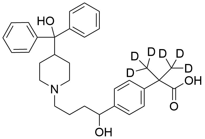 Fexofenadine-D6 Structure