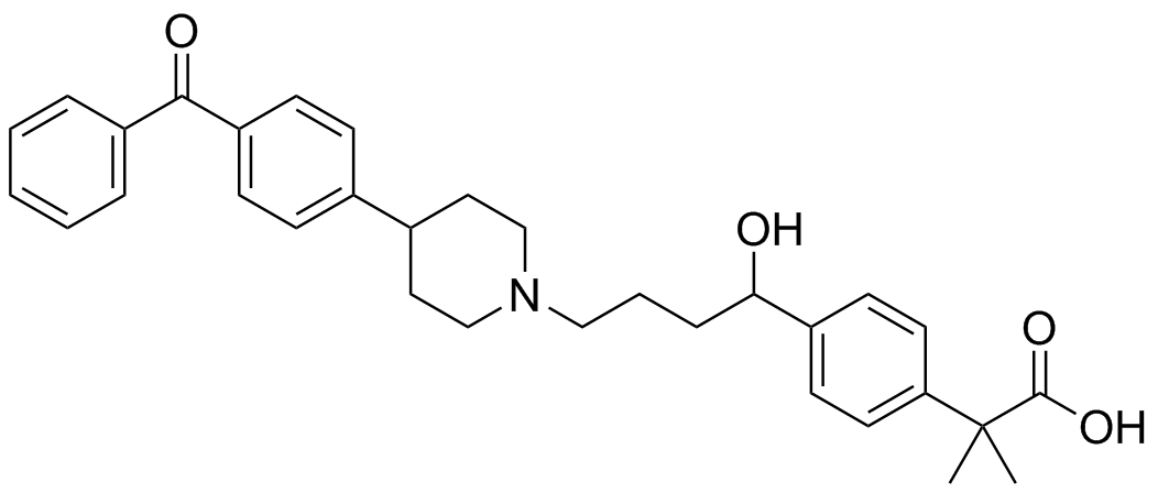 Fexofenadine Impurity 14 Structure